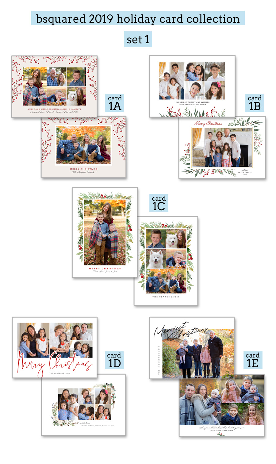 Beth 2019 xmas card set 1